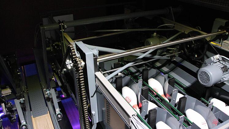 Die Technik hinter den Bahnen. Foto: Ralf Ruppert