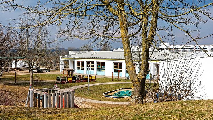 Blick auf die Bischberger Kita "Am Vogelberg" Foto: Matthias Hoch