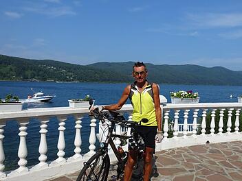 Jürgen Pöhlmann am Baikalsee Foto: privat