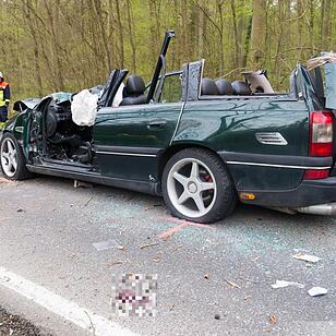 Frontale Kollision in Reichenberg