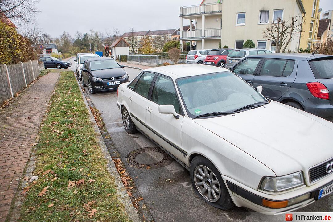Mysterišser Reifenschlitzer in Wei§enburg - Bereits 122 Fahrzeuge beschŠdigt