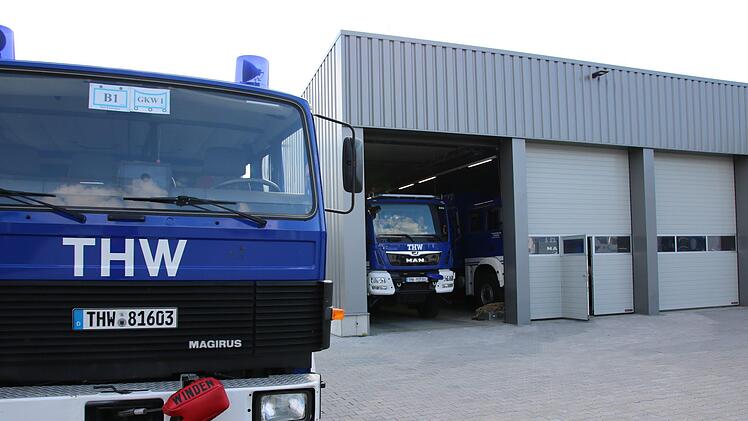 Eindrücke von der neuen THW-Unterkunft. Foto: Ralf Ruppert