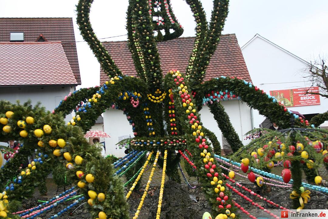 Osterbrunnen in der Fränkischen Schweiz