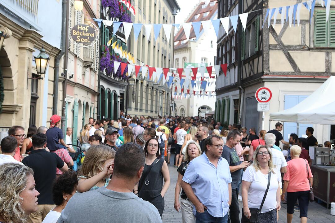 Bamberg; erster Tag mit Bieranstich der Sandkirchweih; Foto: Barbara Herbst