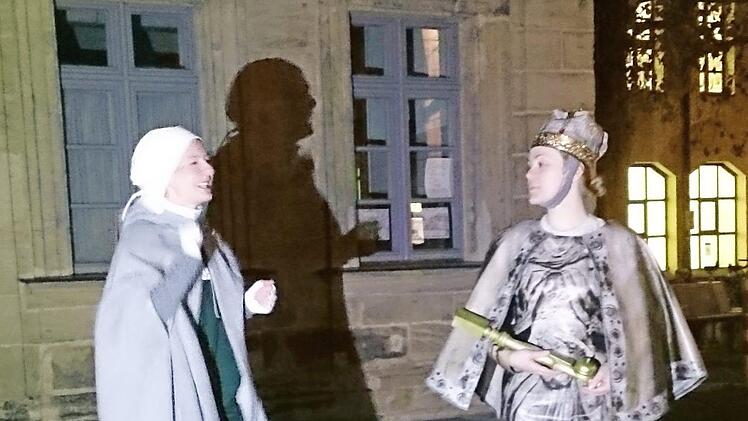 Auf Herbergssuche in der Altstadt Foto: p