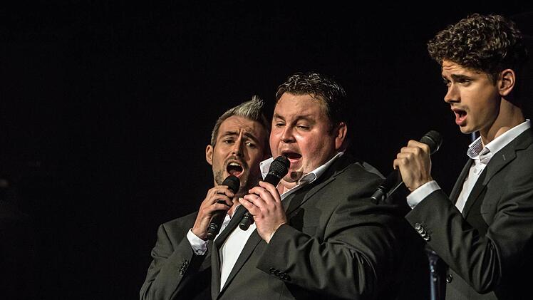 Mit einem bunt gemischten Programm begeisterten "The 12 Tenors" das Coburger Publikum. Foto: Jochen Berger