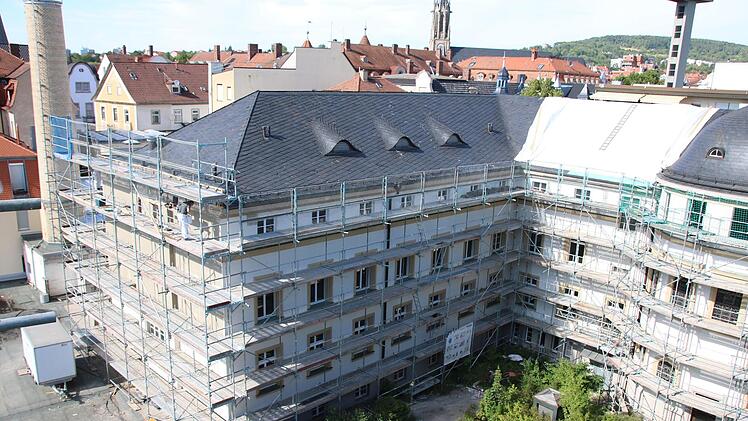 Eindrücke von der Baustelle für das neue Behördenzentrum. Foto: Ralf Ruppert
