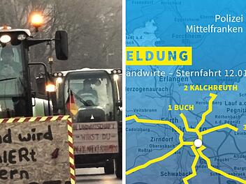 Nürnberg erwartet Mega-Bauernprotest: das sind die Verkehrsrouten