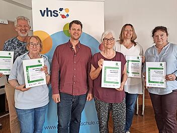 Es gibt neue Kulturpaten (v. l.): Stefan Böker, Irene Maedge, Moritz Wenninger, Andrea Ebenhöch, Cornelia Weber und Helene Dörksen.