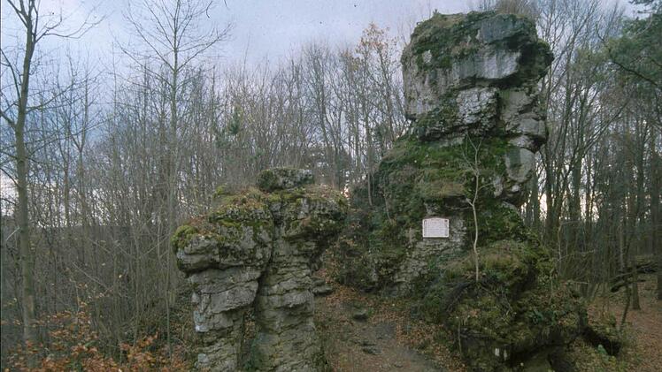 Der Adlerstein bei Engelhardsberg