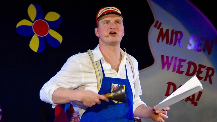 Frank Schmitt als Durfschelle . Foto: Kathrin Kupka-Hahn