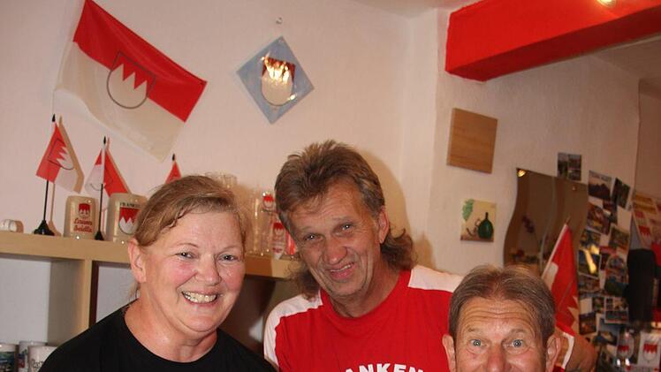 Auf Franken! Magdalena Hofmann, Frank Hofmann und Walter Vierrether wissen, was gut ist,.