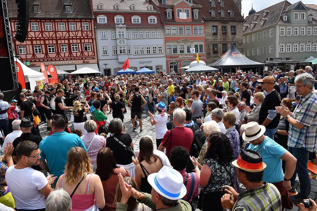 Umzug beim Samba-Festival in Coburg