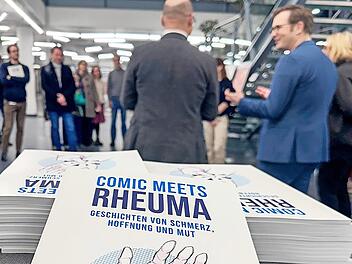 Die Ausstellung „Comic Meets Rheuma“ ist noch bis zum 18. Dezember im Foyer des Internistischen Zentrums zu sehen.