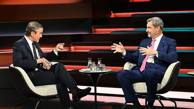 Bei "Markus Lanz" warnte Markus Söder, dass die deutsche Sicherheit und Ordnung in Gefahr sei.