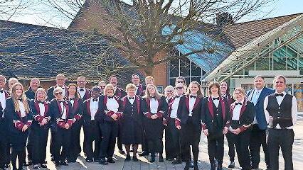 Die Bretforton Silver Band aus England.