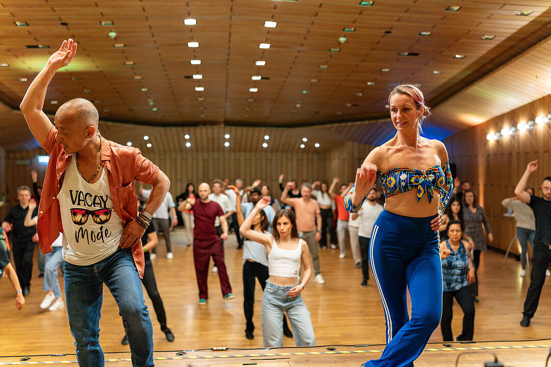 Das Festival bot viele Workshops f&uuml;r Anf&auml;nger und Profis!