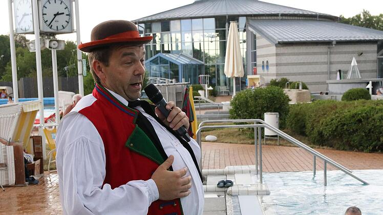 Sommerfest in der "ThermeNatur": Der Scherzbube Foto: Desombre