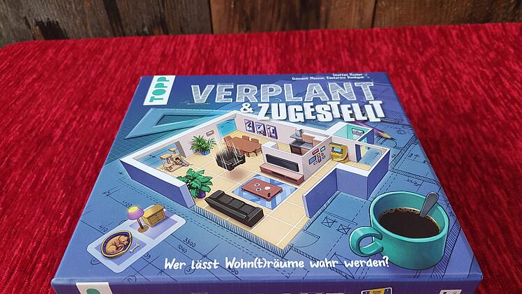 Verplant & zugestellt im Test - Flip-&-Write-Spiel um effektives Möbel-Platzieren