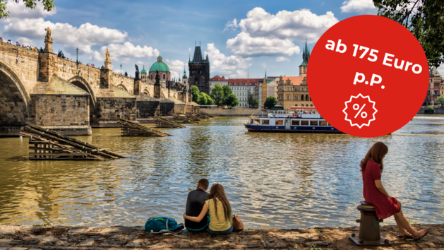 Angebot für Prag-Kurzurlaub: 2 Nächte im Top-Hotel