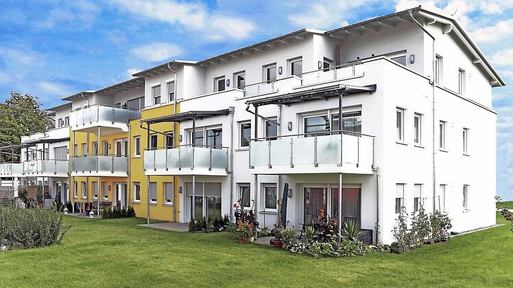 So werden die neuen Mehrfamilienhäuser aussehen. Foto: ASB