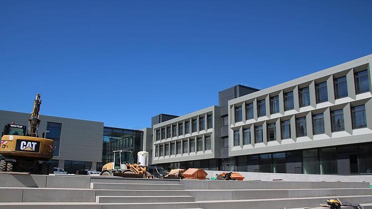 Die Sitzstufenanlage am Campushof. Foto: Thomas Malz