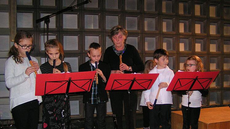 Die Flötengruppe Foto: Heidi Amon