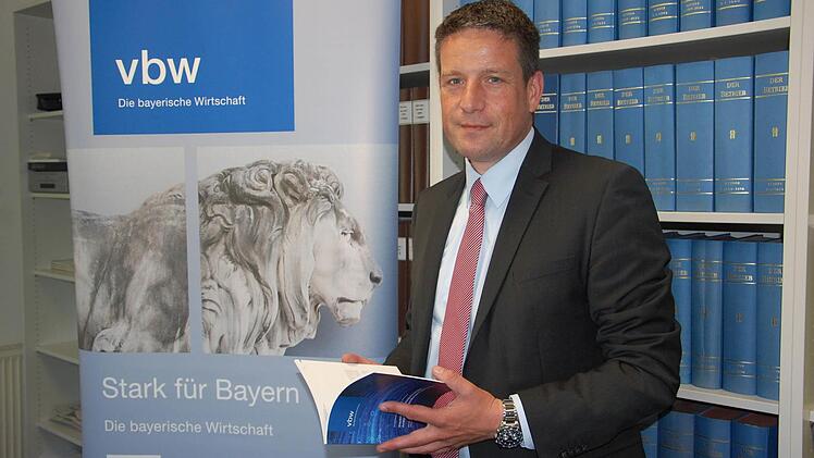Der 44-jährige Patrick Püttner möchte in Oberfranken als "Stimme der Wirtschaft" tätig sein. Foto: Oliver Schmidt