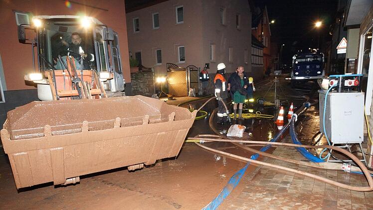 Einsatz in ElfershausenFoto: Arkadius Guzy