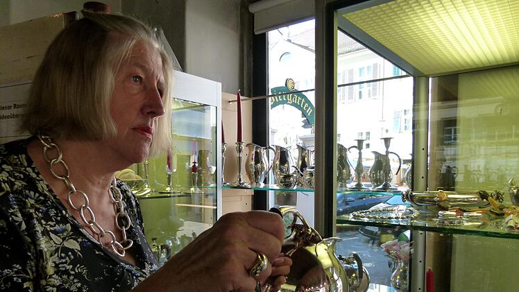 Für Julia Heiss ist dänisches Silber der Art deco eine Leidenschaft.Marion Krüger-Hundrup