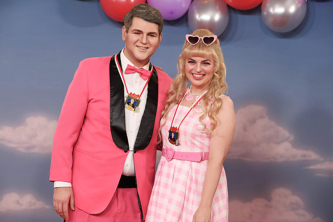 "Fastnacht in Franken" - Ankunft der Gäste