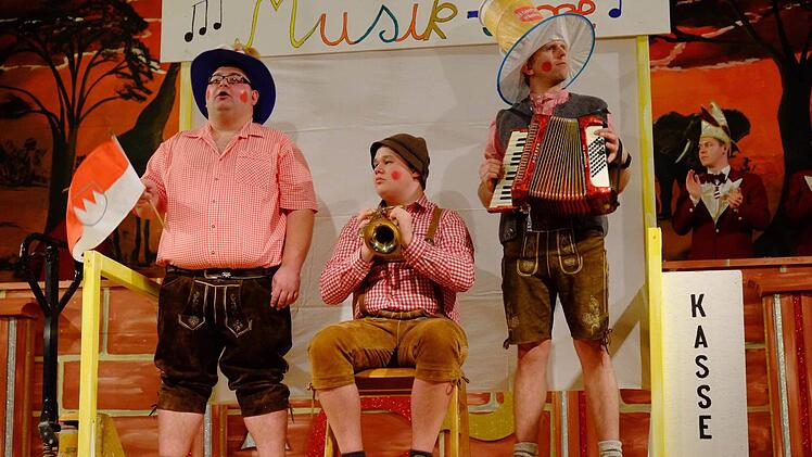 Faschingssitzung in Schwärzerlbach. Foto: Gerd Schaar