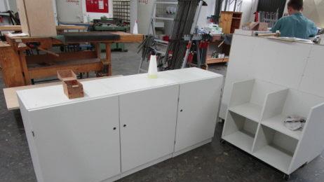 Blick in die Produktionsst&auml;tten der JVA Ebrach. Foto: Holger Friedrich