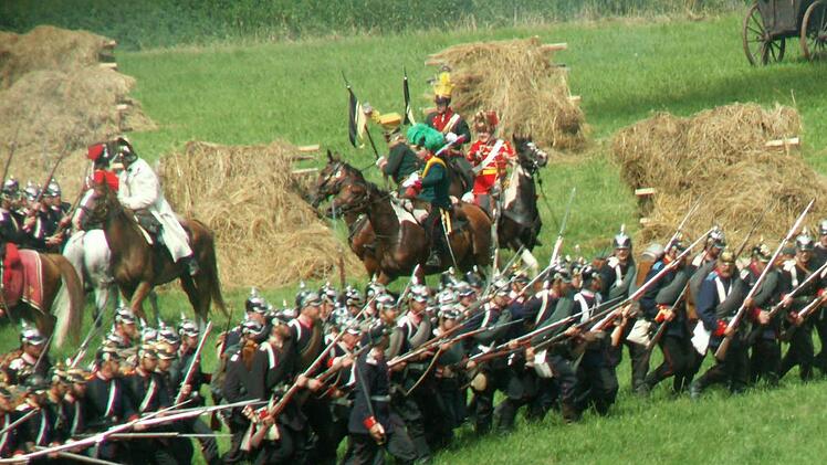 150 Jahre nach dem Preußisch-Bayerischen Bruderkrieg will der Geschichtskreis 1866 an Originalschauplätzen im Landkreis  die Kampfhandlungen nachstellen.   Foto: Walter Hamm/privat