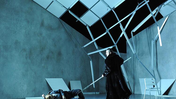 Richard Wagners "Parsifal" feierte Premiere am Landestheater Coburg. Szene aus der Neuinszenierung von Jakob Peters-MesserFoto: Andrea Kremper