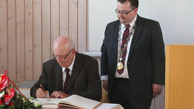 Erwin Braun (l.) und Thomas Söder Foto: Janina Selig