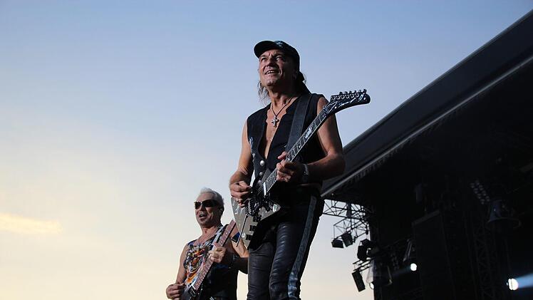 Impression vom Scorpions Konzert. Foto: Johannes Schlereth