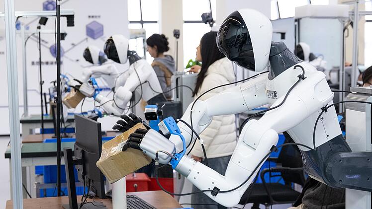 Zentrum f&uuml;r humanoide Roboter in China