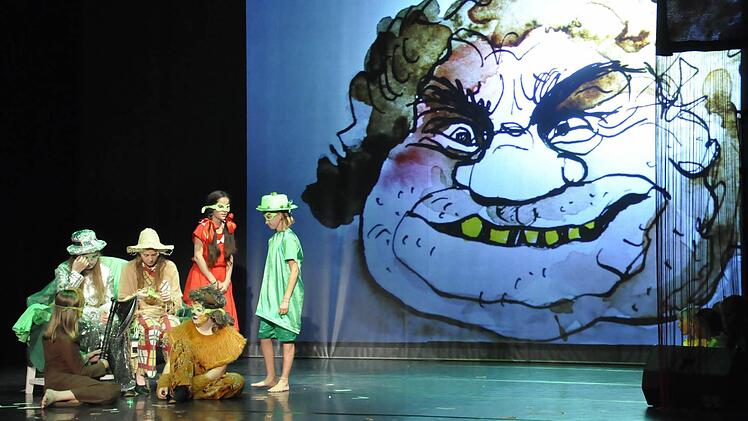Kindermusical im Kurtheater in Bad Kissingen 2015. Foto: Klopf