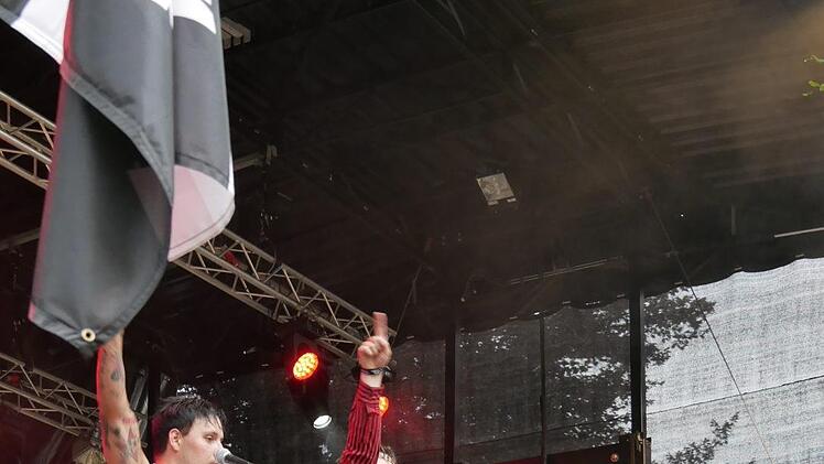 Impression von Rock im Freibad in NeustadtFoto: Manja von Nida
