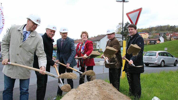 Eindrücke vom Spatenstich. Foto: Ralf Ruppert