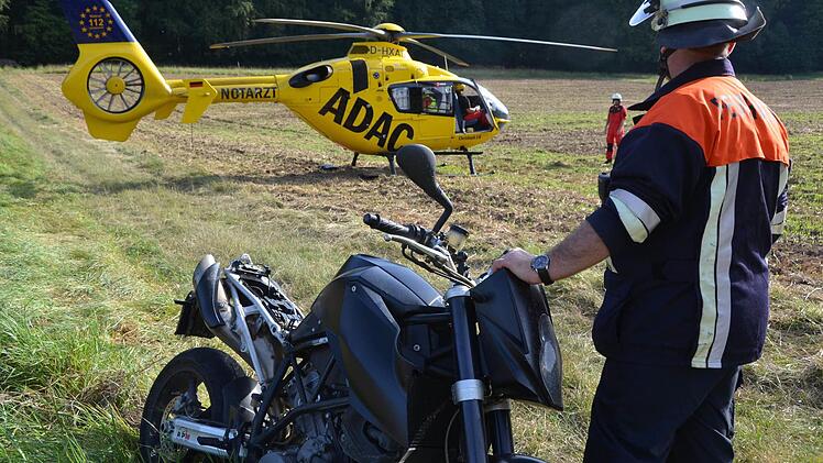 Unfall bei Rannungen Foto: Peter Rauch