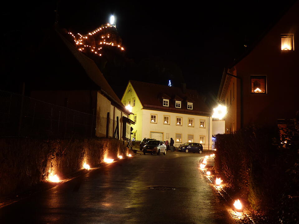 Lichterprozession in Wichsenstein
