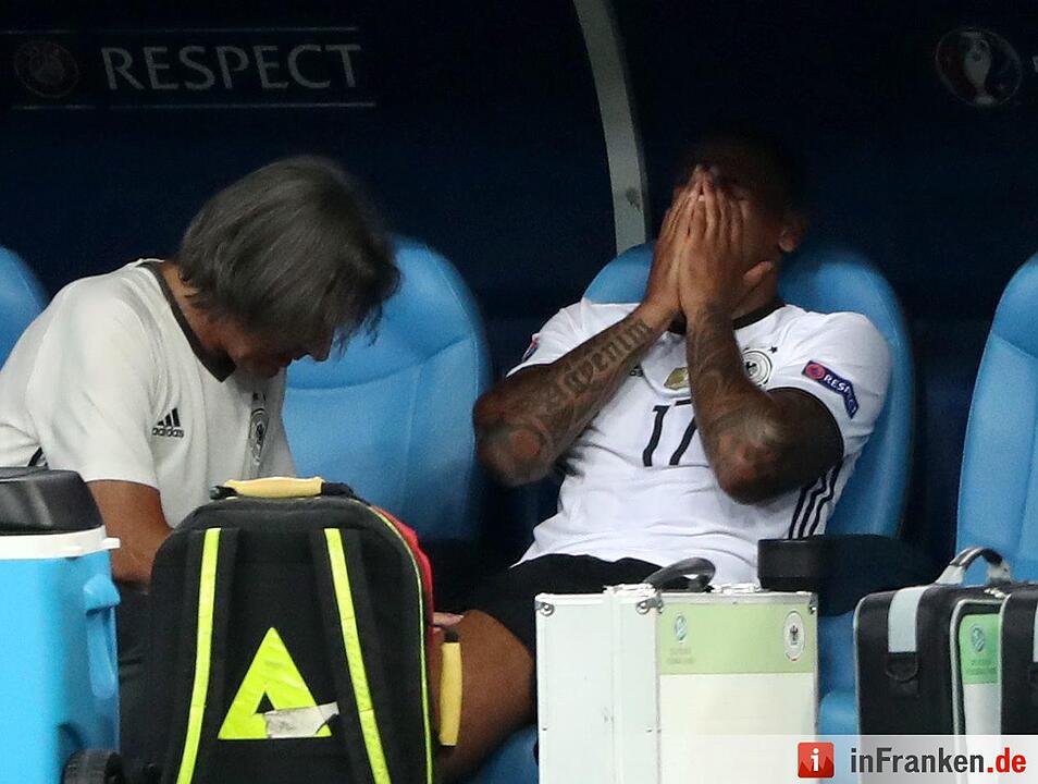 e bittere Niederlage der Deutschen