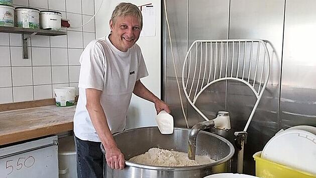 Kulmbachs Obermeister der B&auml;cker-Innung, Ralf Gro&szlig;, fordert eine Lebensmittelampel, die die Verdaulichkeit der Inhaltsstoffe der Lebensmittel darstellt. Foto: Werner Rei&szlig;aus