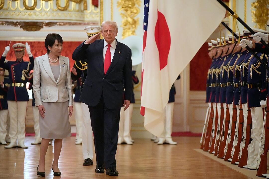 US-Präsident Trump in Japan