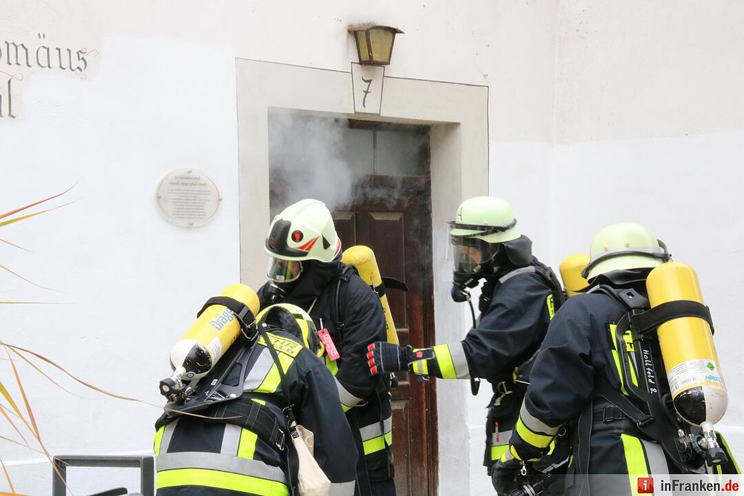 Feuerwehr Hollfeld Großübung