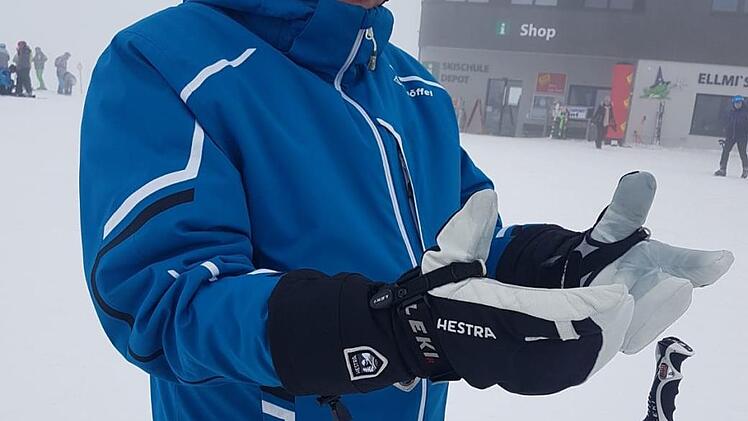 Eines der vielen Hobbys von Bernhard Ultsch ist das Skifahren. Foto: privat