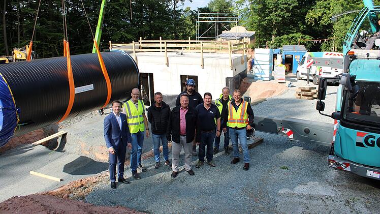 Neuer Trinkwasserhochbehälter in Kulmbach: Das bietet der Neubau