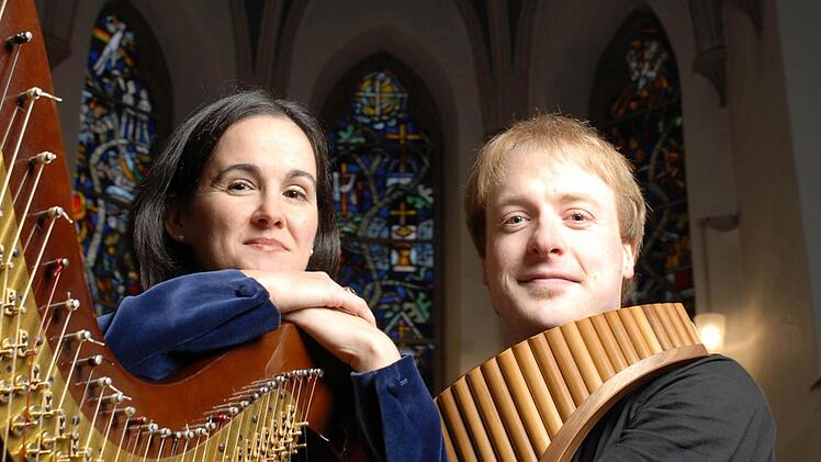 Isabel Moretón und Matthias Schlubeck gastieren am 27. August in der Trebgaster St.-Johannes-Kirche. Foto: privat